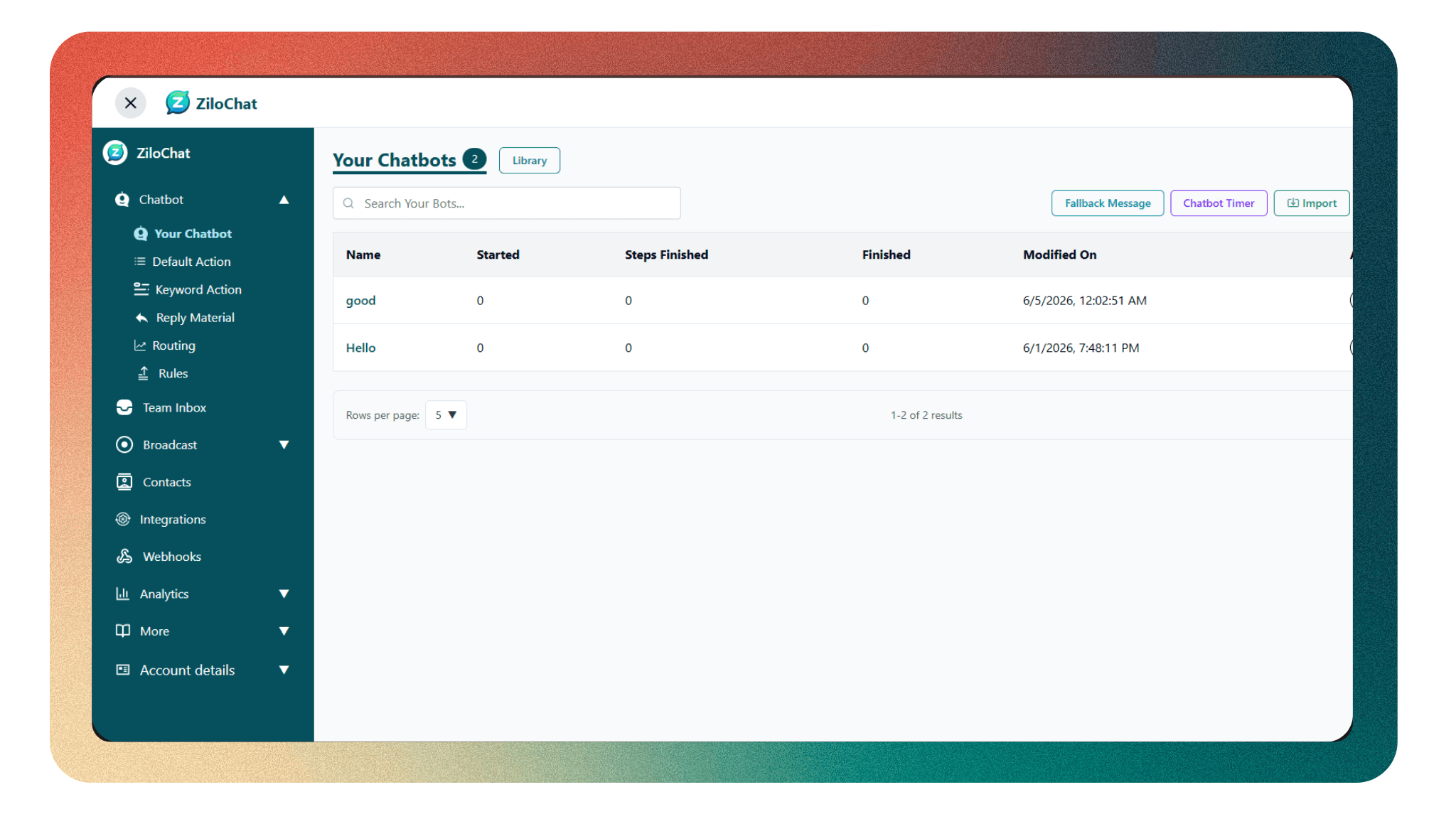 ZiloChat screenshot 1
